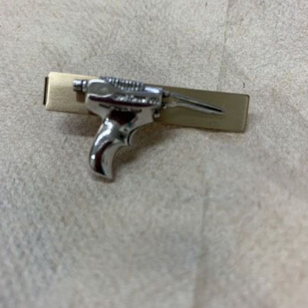 Soldering Gun Tie Clasp Bar